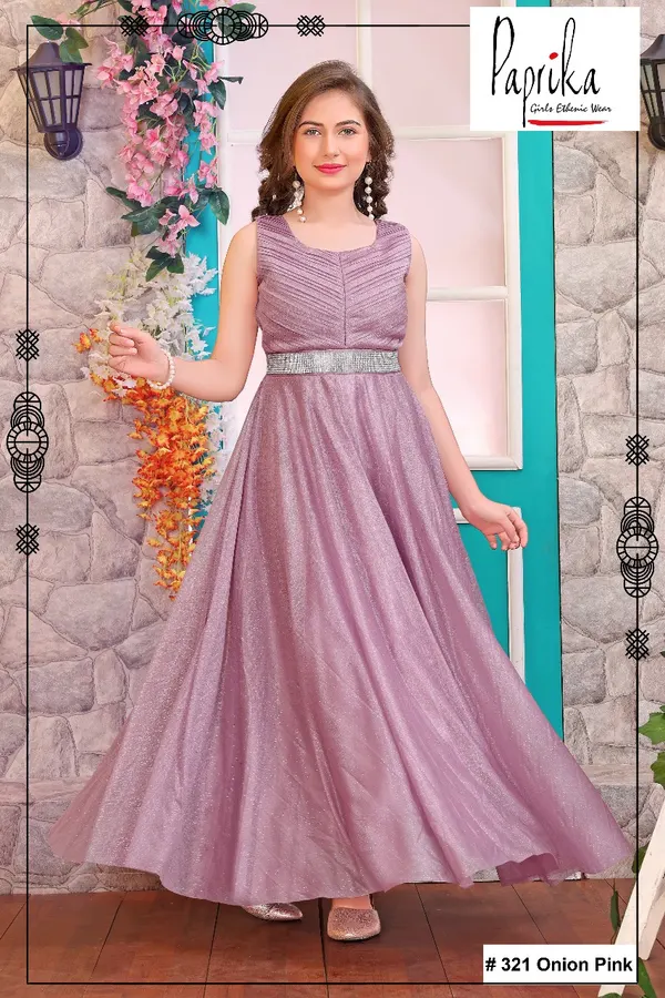 Elegant festive gown