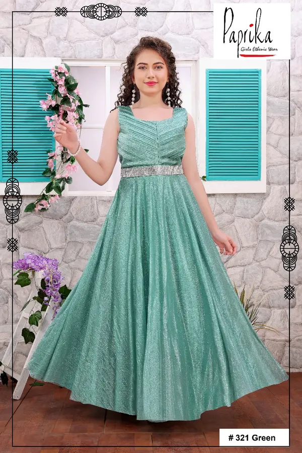 Elegant festive gown