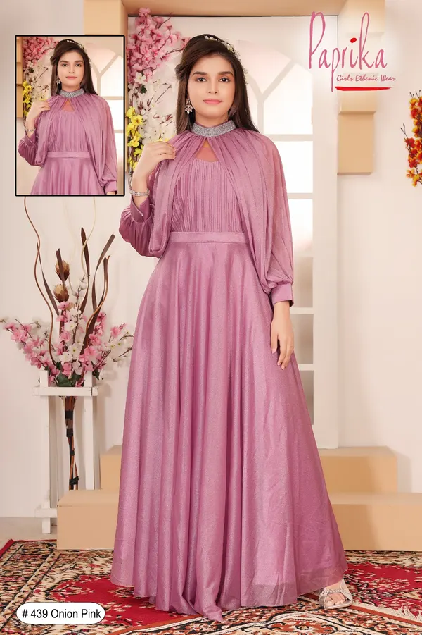 Elegant festive gown