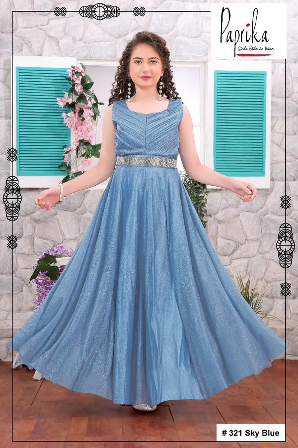 Elegant festive gown