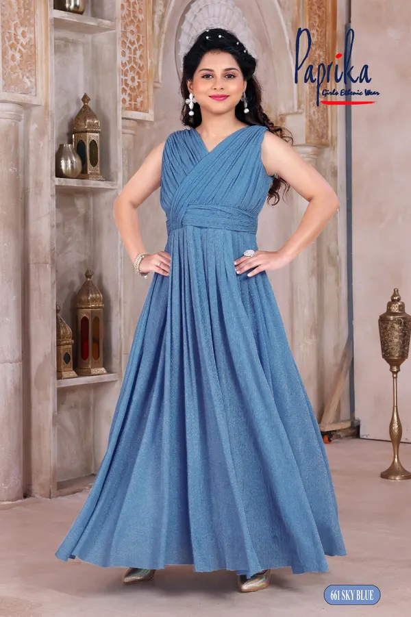 Elegant festive gown