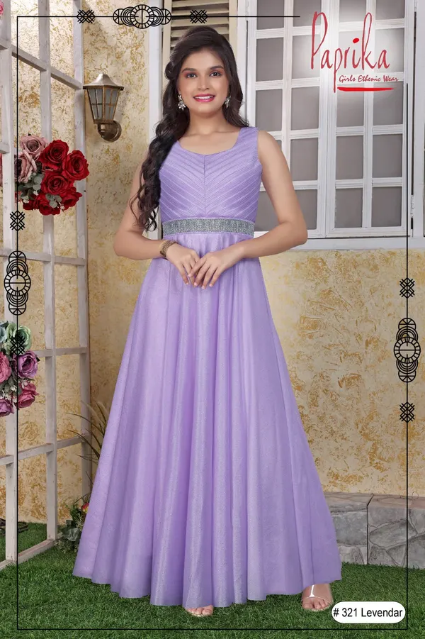 Elegant festive gown