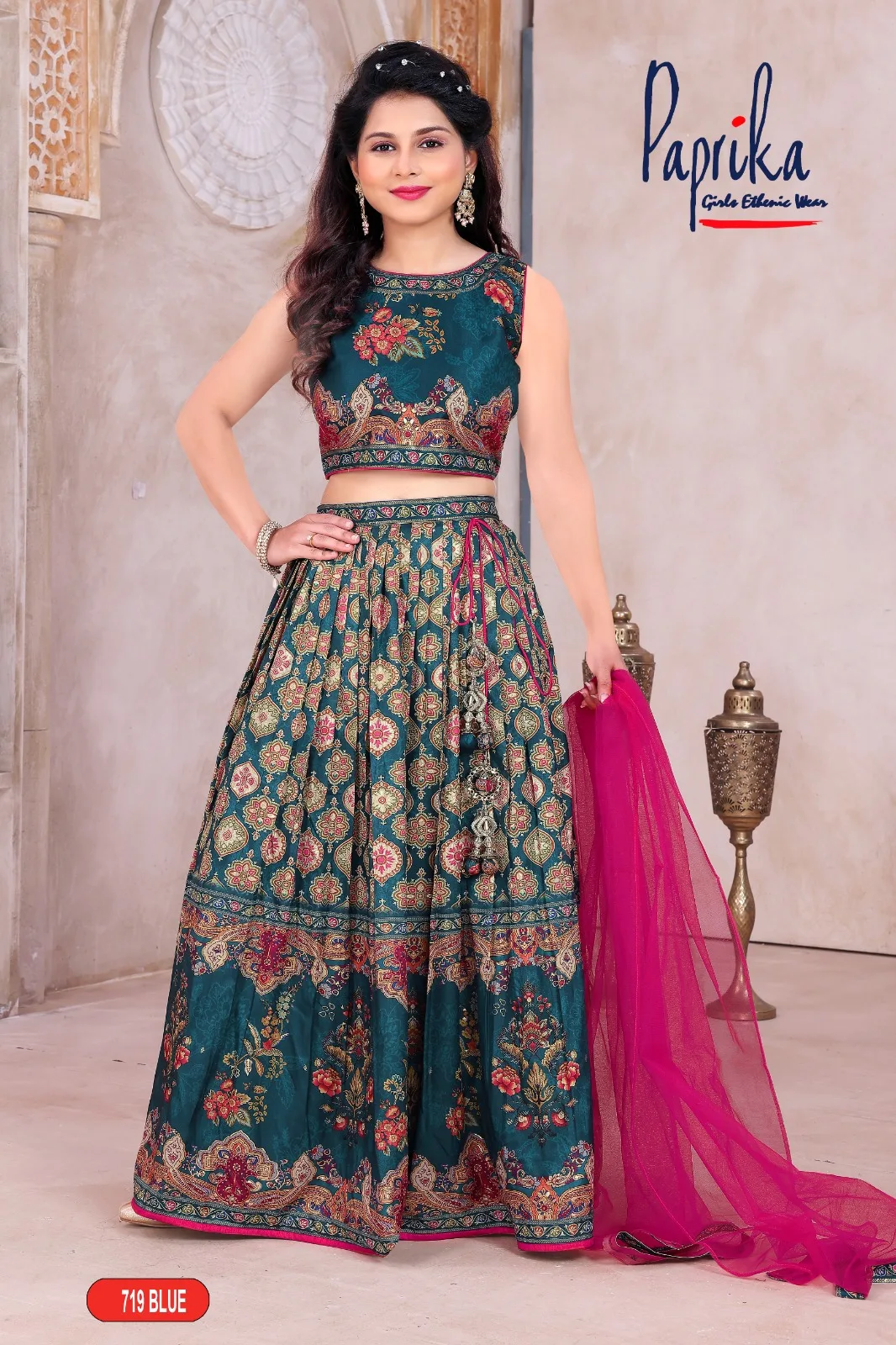 Comfortable choli with ethnic charm