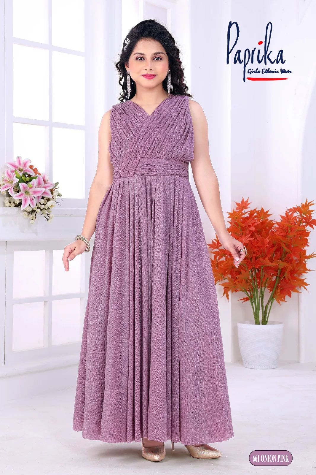 Elegant festive gown