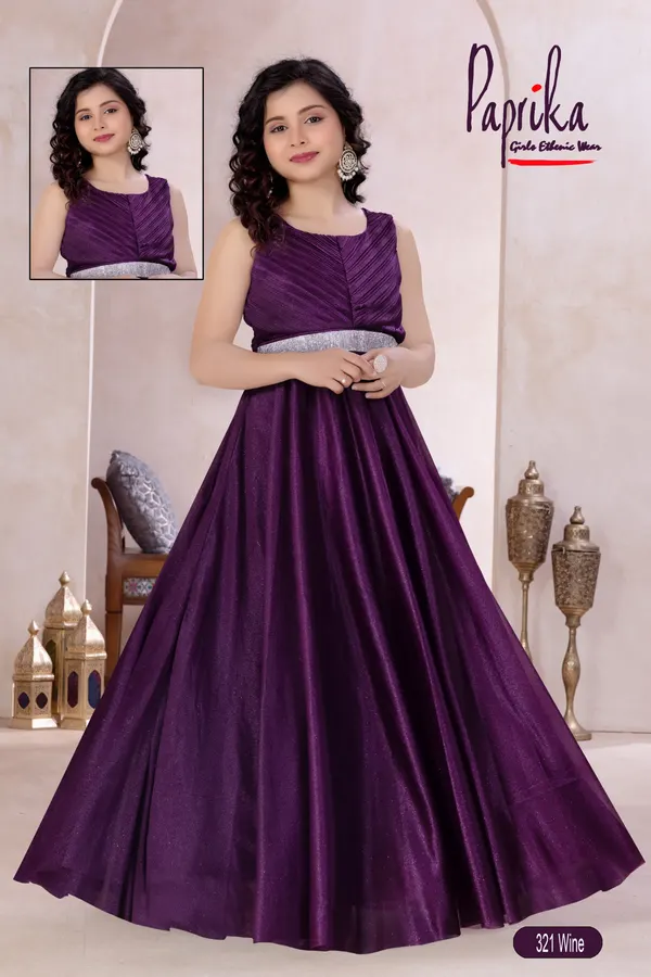 Elegant festive gown