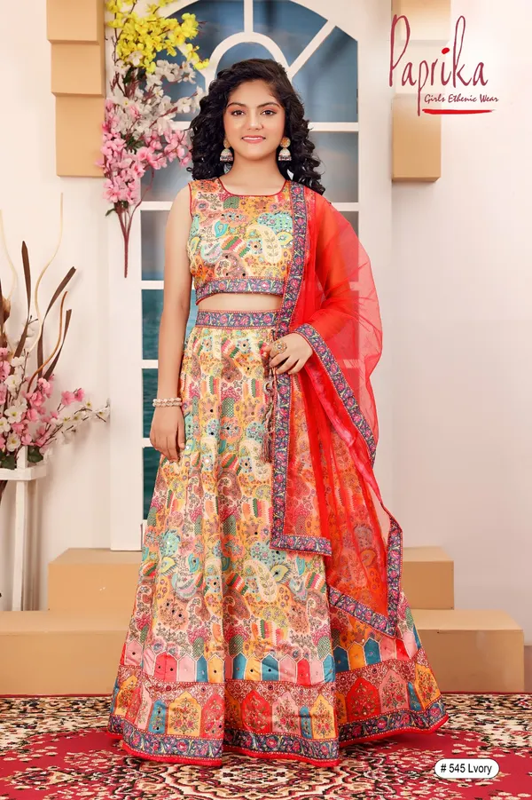 Traditional choli with elegant detailing